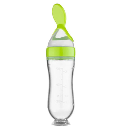 AMTOMA Silicone Baby Spoon Feeder