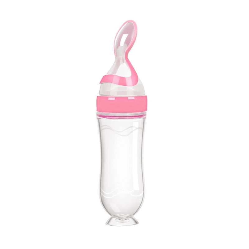 AMTOMA Silicone Baby Spoon Feeder